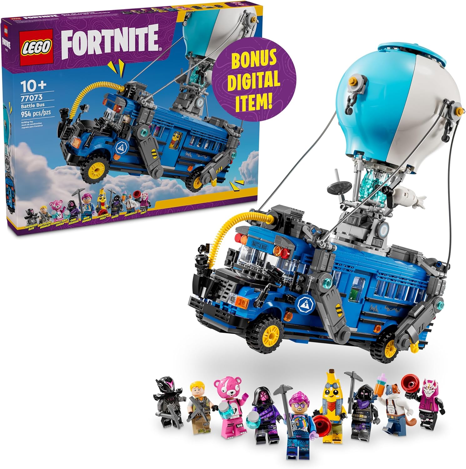 Ride Into Adventure with the LEGO Fortnite Battle Bus Set