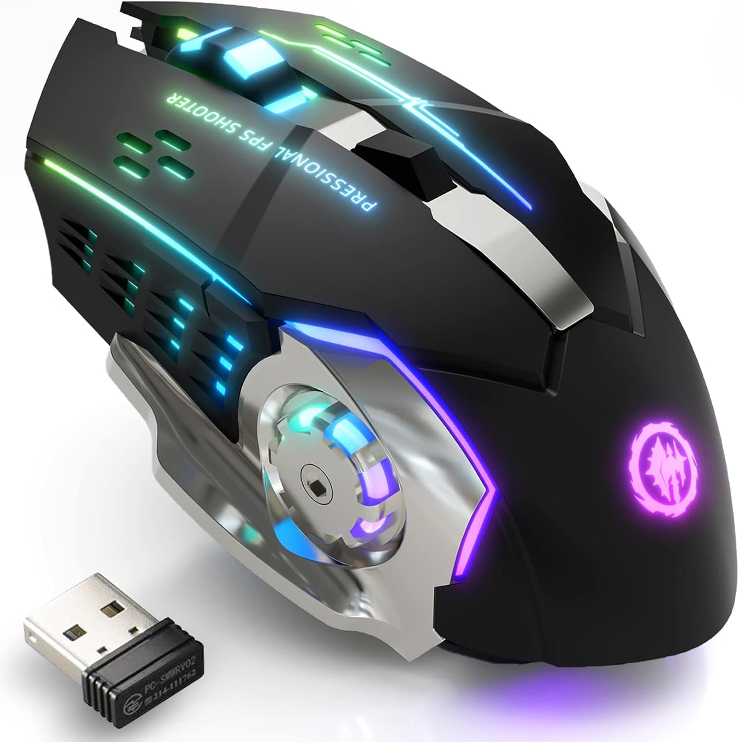 Elevate Your Workspace with the Wireless Bluetooth Rechargeable Gaming Mouse