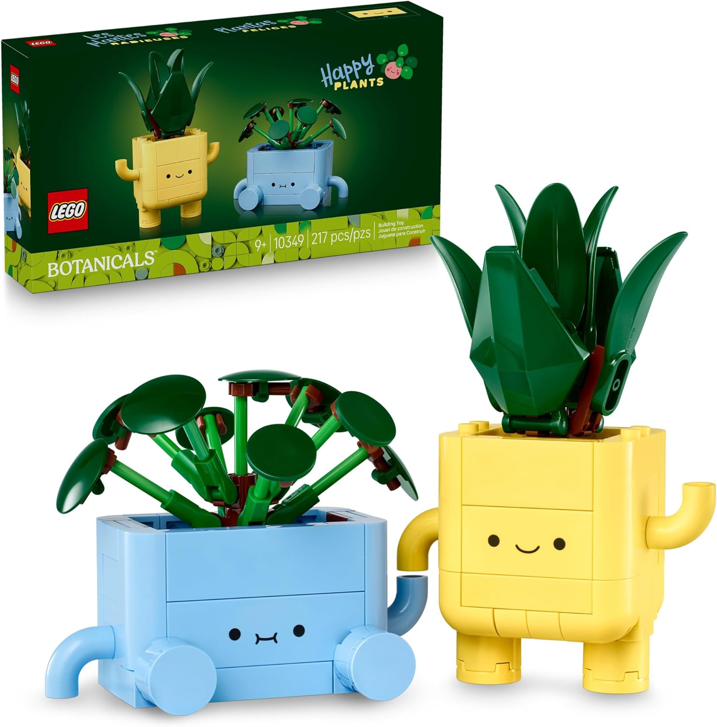 LEGO Botanicals Happy Plants Building Toys