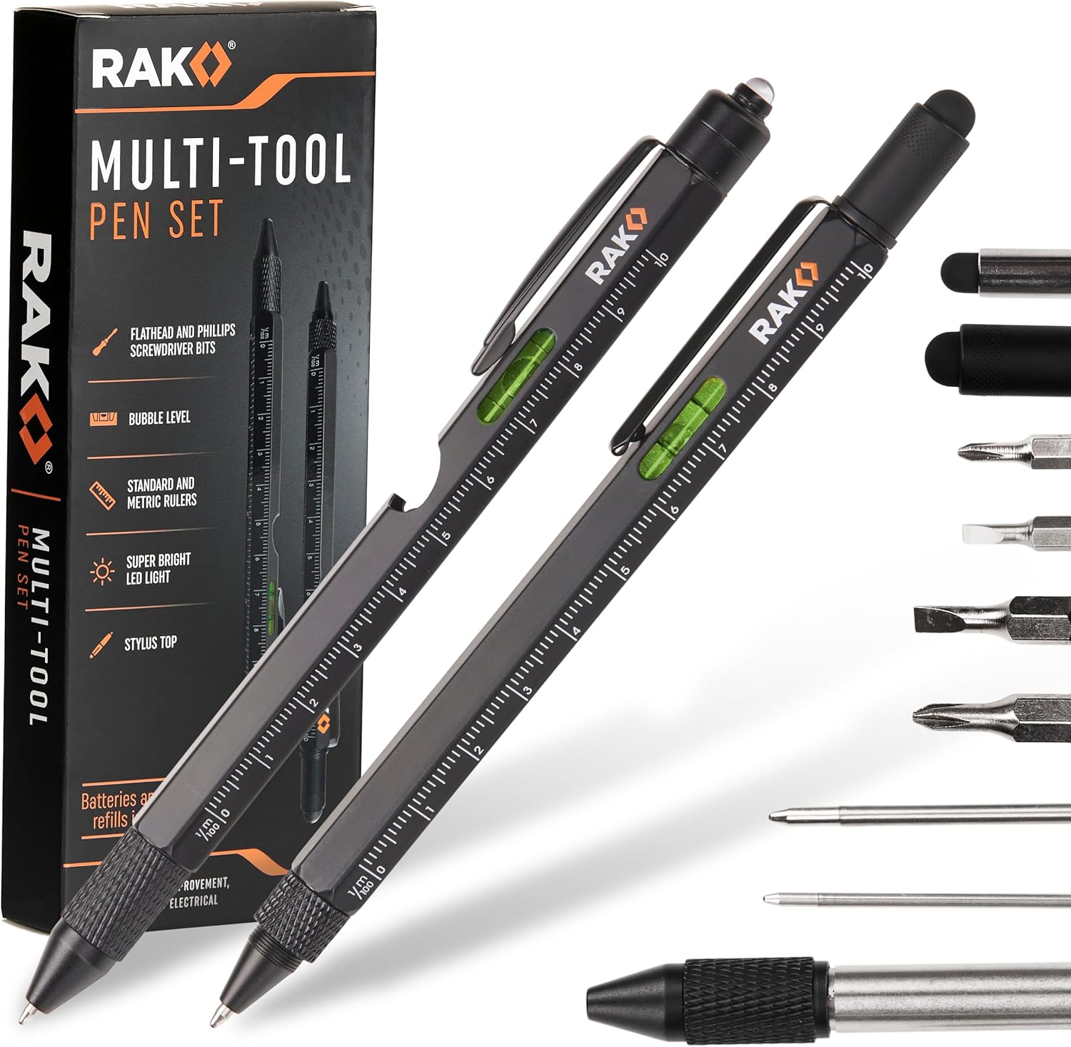 RAK Multi‑Tool 2Pc Pen Set