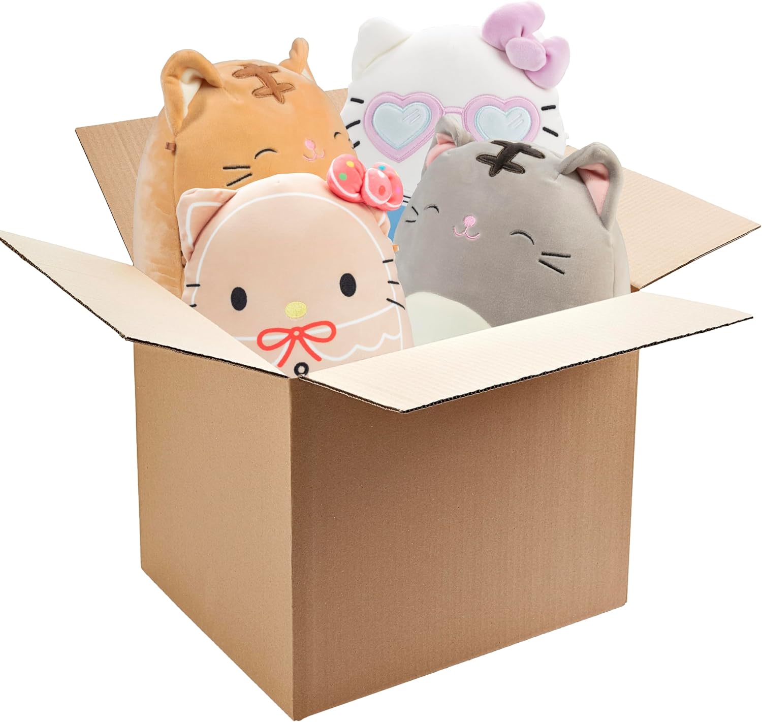 Squishmallows 8″ Mystery Cat 3-Squish 2025 Value Pack