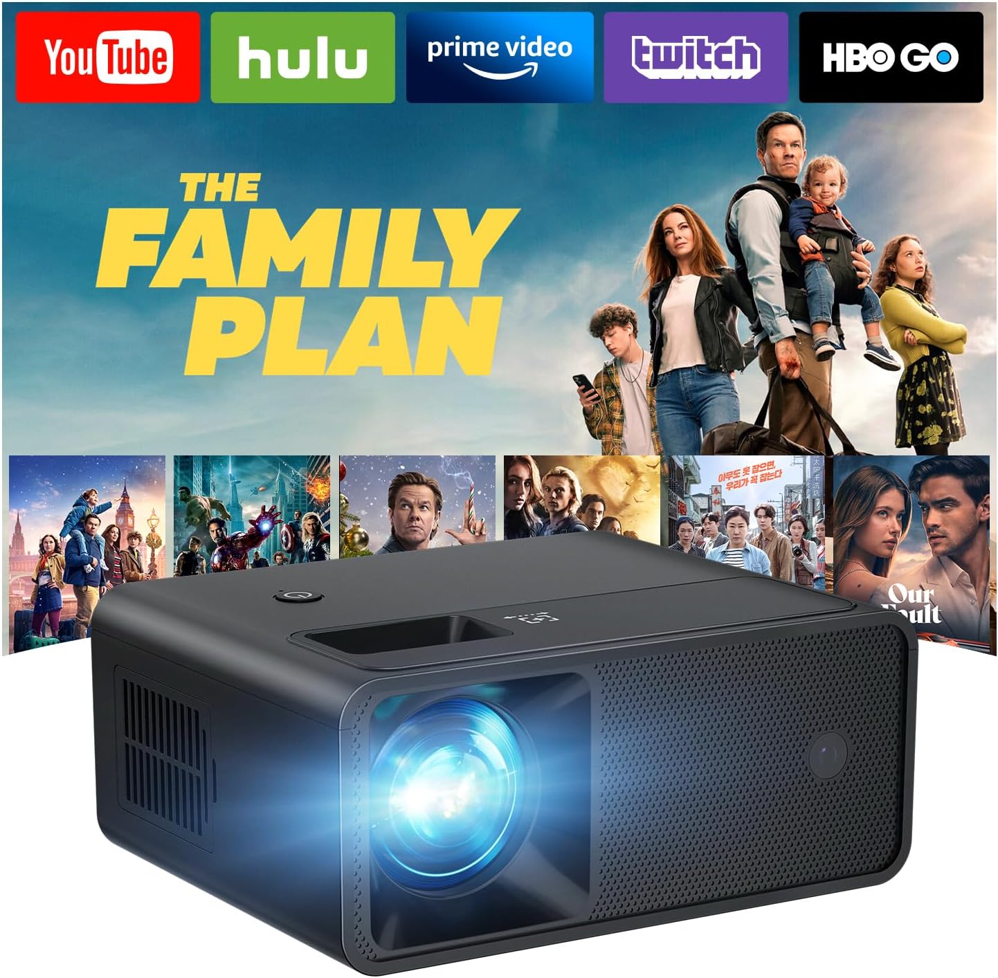 CiBest Mini Portable Projector
